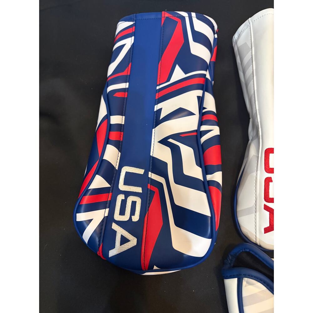 J lindeberg USA Red/white /Blue Presidents Cup 4 Head Covers - Picture 2 of 11